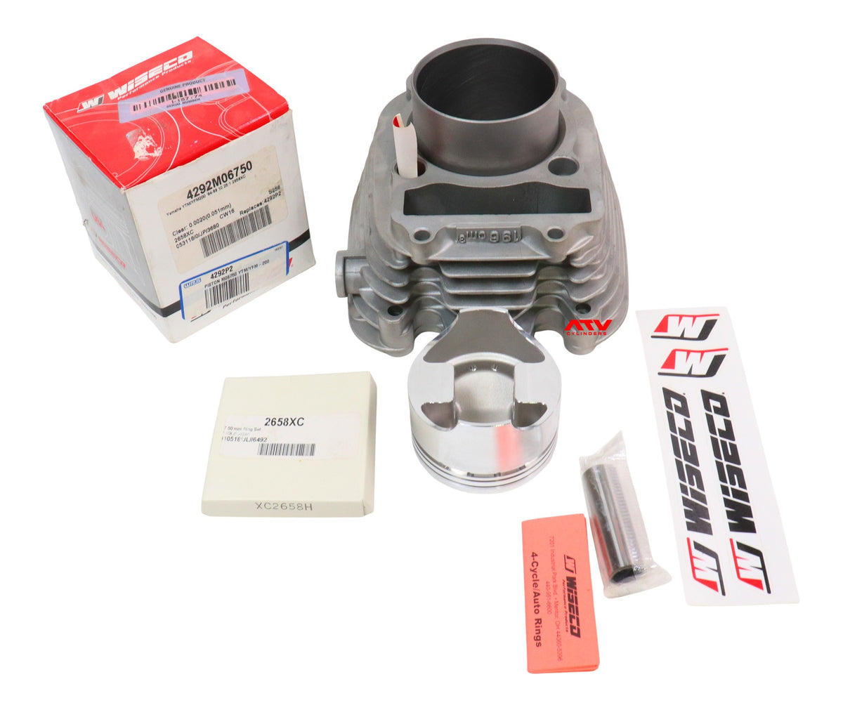 Wiseco 4894M08200 Wiseco Yamaha 2005-12 9.51 * Turbo Piston Kit