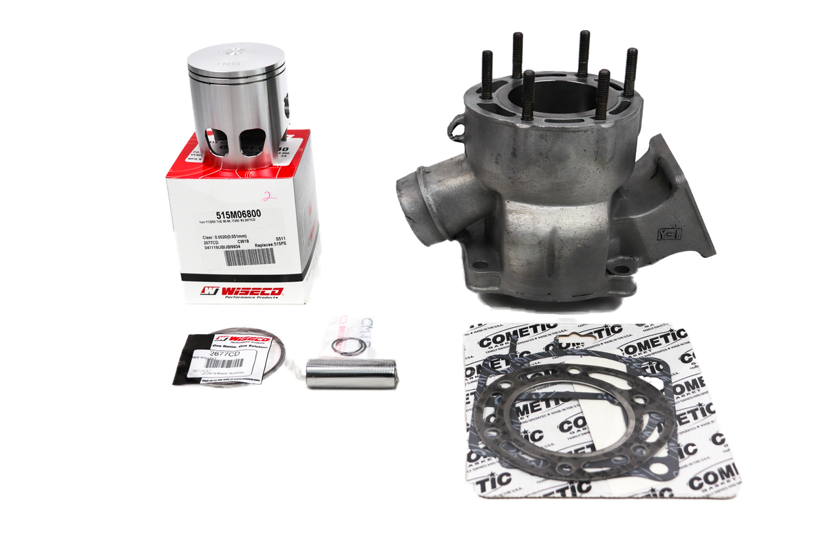 19851986 Yamaha TriZ 250 OEM Cylinder Jug Wiseco Piston Top End Gask