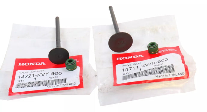 2013-2022 Honda CRF110F CRF125F Oem Intake Exhaust Valves Seals Kit