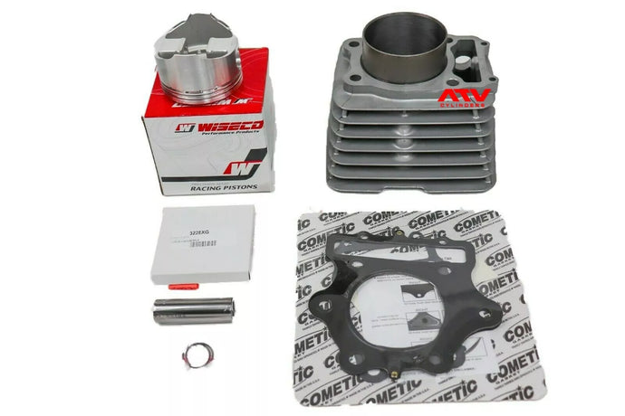 1987-1989 Honda Foreman 350 TRX350D 350D OEM Cylinder Jug Wiseco Piston Top End Gaskets Kit