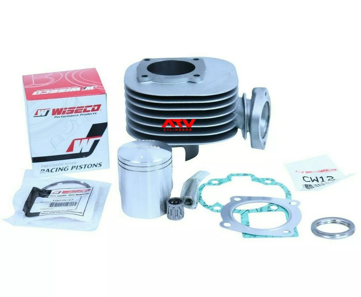 Std Piston Ring Set For Suzuki LT80 & Kawasaki KFX80 – Includes Rings, Wrist Pin, Circlips – 1987-2006