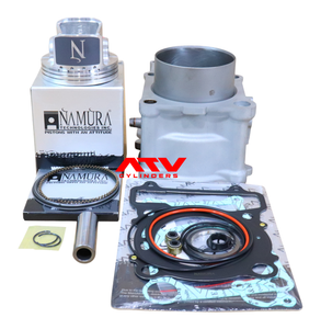 2000-2008 Yamaha Kodiak 400 and Grizzly 400 OEM Cylinder Jug Namura Piston Top End Gasket Kit