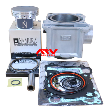 2000-2008 Yamaha Kodiak 400 and Grizzly 400 OEM Cylinder Jug Namura Piston Top End Gasket Kit