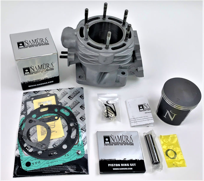 1990-1993 Polaris Sportsman 350L 350 L OEM Cylinder Jug Namura Piston Top End Gaskets Kit