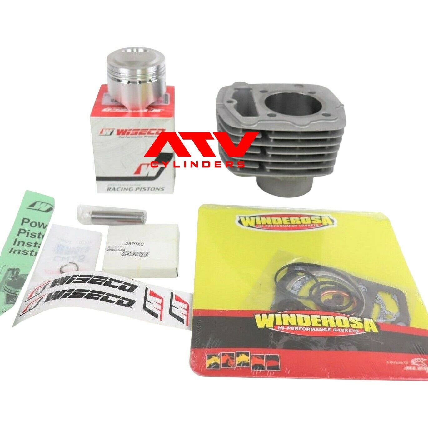 Top End Engine Gasket Kit For 1982-1984 Honda ATC 200E/200ES Big Red 3-Wheeler