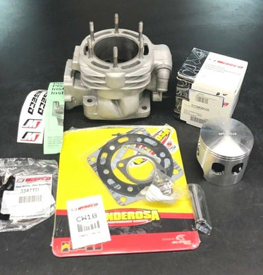 1996-1999 Polaris Xplorer Sport Scrambler 400 OEM Cylinder Jug Wiseco Piston Top End Gaskets Kit