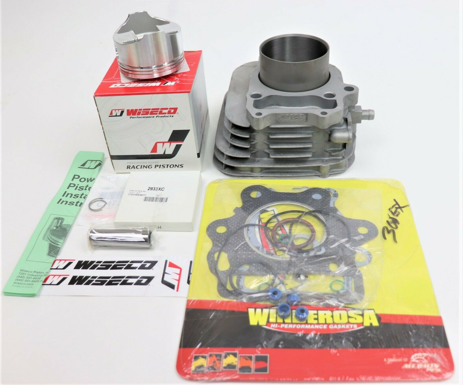 1987-1992 Honda TRX250X TRX 250 X Cylinder Jug Wiseco 12:1 Piston