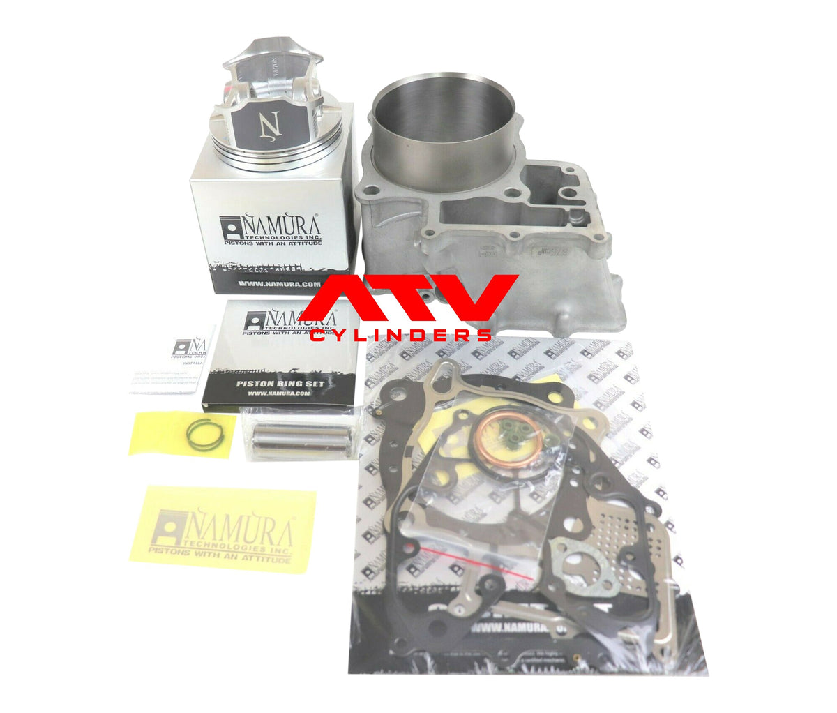 2006-2017 Honda TRX680 TRX 680 Rincon Cylinder Jug Piston Gaskets Top ...