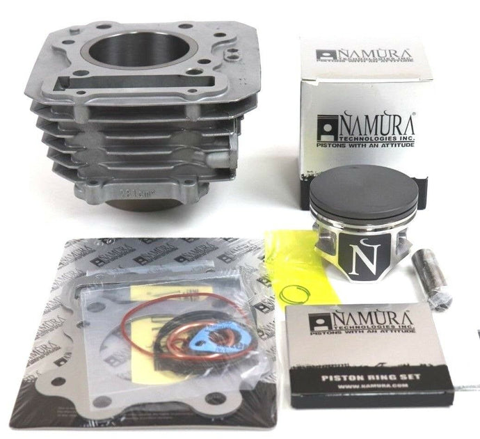 1988-2000 Honda TRX300 TRX 300 FourTrax OEM Cylinder Jug Namura Piston Big Bore 75.45mm Top End Gaskets Kit