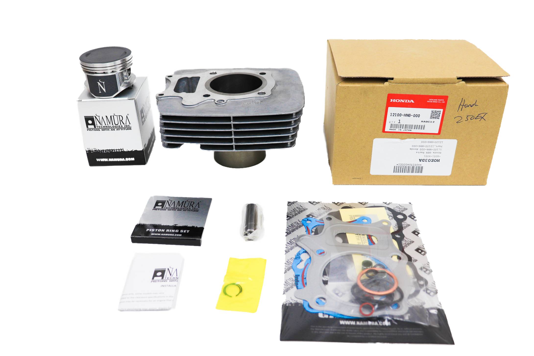 New 02-2016 Honda TRX250 Recon 250 250EX Cylinder Gaskets Piston Top End