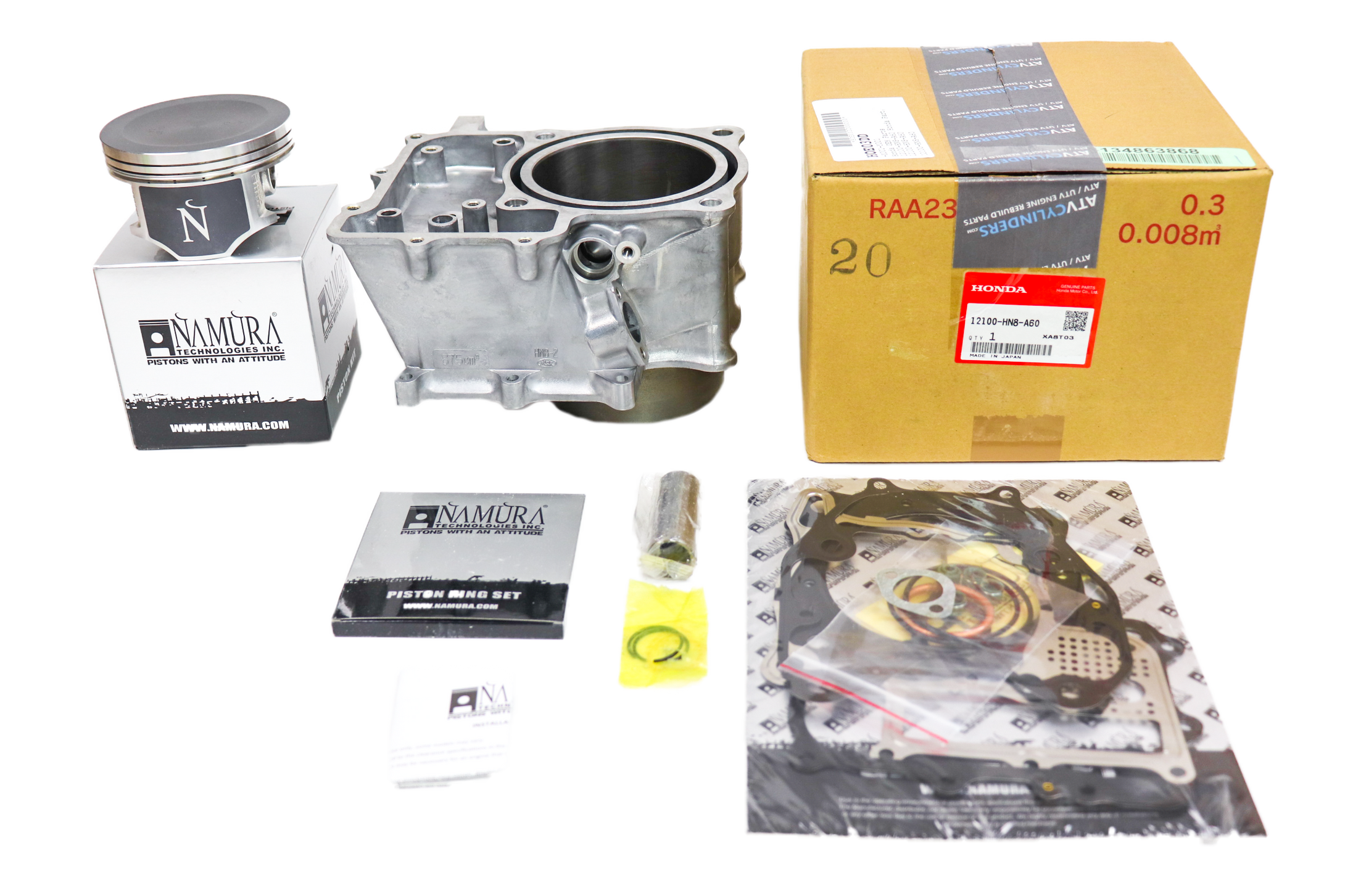 2010-2021 NEW Honda UTV MUV700 MUV 700 Pioneer Cylinder Jug Piston Rings Gaskets OEM